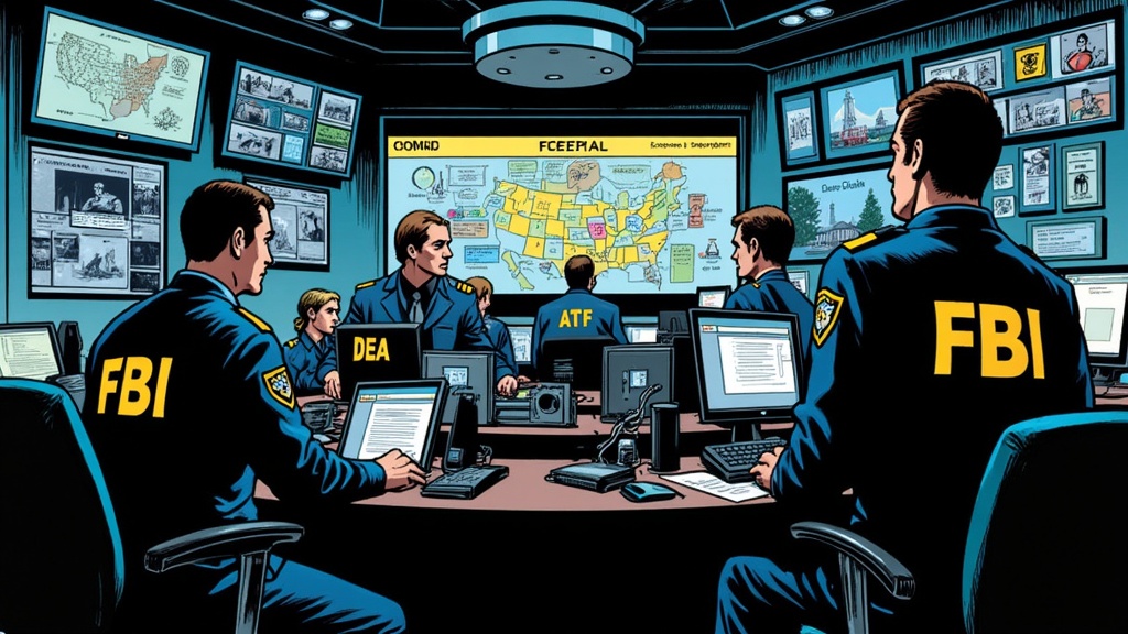 Multi-agency task force operation command center
